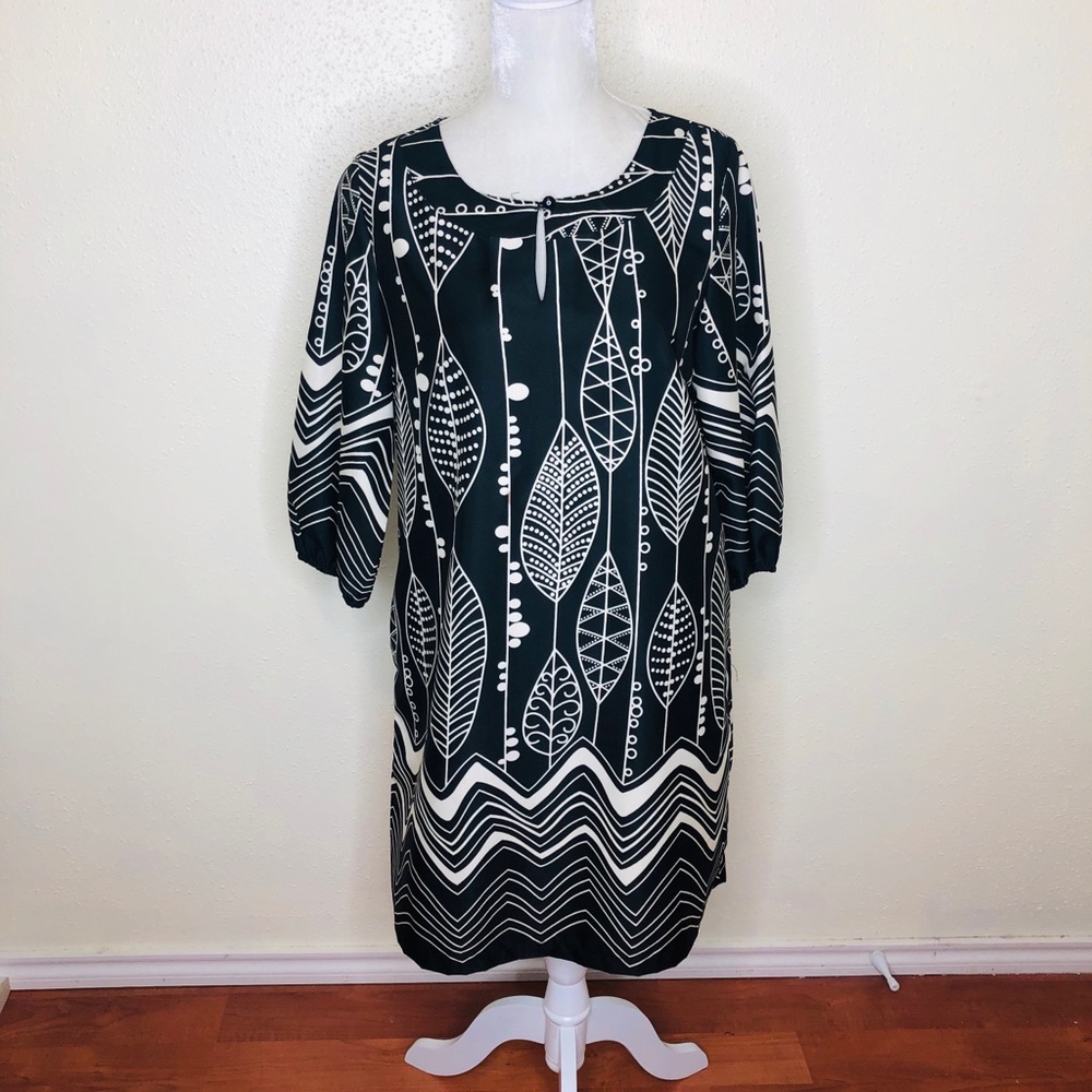 Emmelee for FC Black Tribal Print Dress